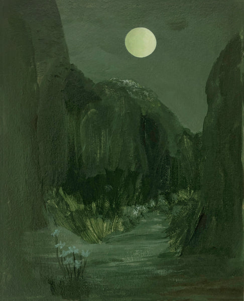 A Soft And Moonlit Place- Painting