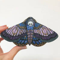 Amethyst Moth - Painting