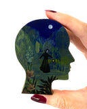 At Night My Mind Wanders - Painting