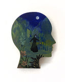 At Night My Mind Wanders - Painting