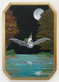 Autumnal Night Flight - painting