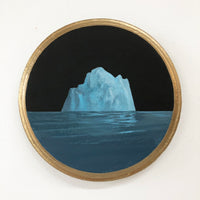 Blue Iceberg #2- Painting