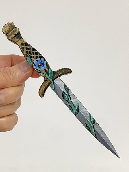 Flower Dagger #1 - painting