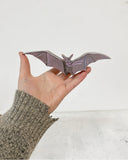 Pink Bow Bat #2 - painting