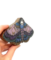 Amethyst Moth - Painting