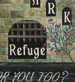 Is The Dark A Refuge - Painting