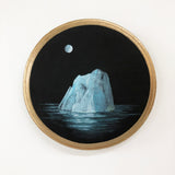 Secret Moon Iceberg #2- Painting