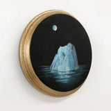 Secret Moon Iceberg #2- Painting