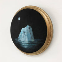 Secret Moon Iceberg #2- Painting