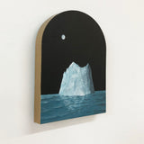 Secret Moon Iceberg #1 - Painting