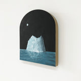 Secret Moon Iceberg #1 - Painting