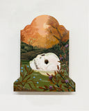 The Skull Dreams - painting