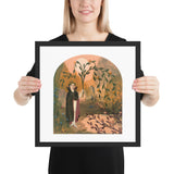 Vampire Spring - Framed print