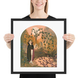 Vampire Spring - Framed print