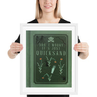 Quicksand - Framed print