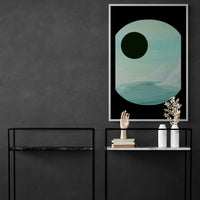 Black Sunrise - Framed print