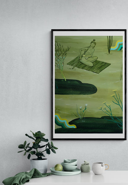 Flood - Framed Print