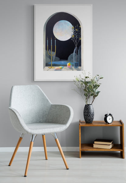 Still Magic, The Moon - Framed print