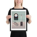 Lunar Disposition - Framed print