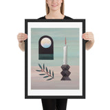 Lunar Disposition - Framed print