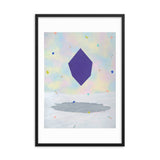 Escape to Grey Lake - Framed print