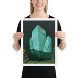 Crystal Bay - Framed print