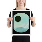 Black Sunrise - Framed print