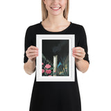 Candle in the Rose Garden - Framed print